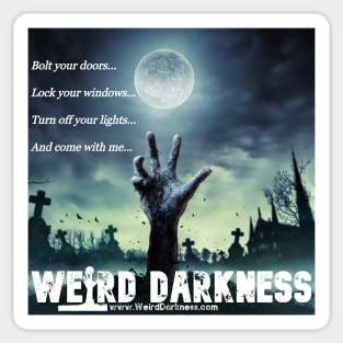 Weird Darkness Zombie Hand Sticker